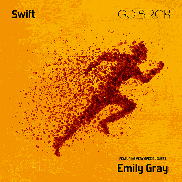The cover for 'Swift' featuring Emily Gray